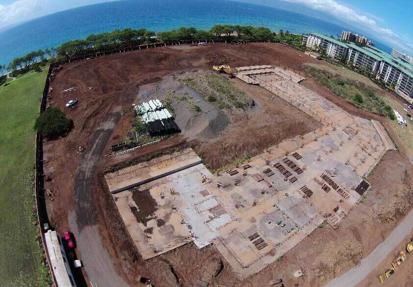 Site survey using drones