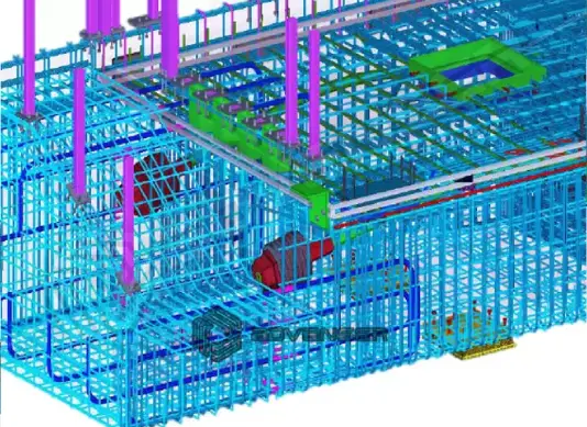 Richmond Data Center Rebar Detailing for Metro Railway Platform