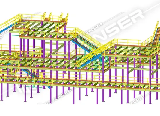 Richmond Data Center Sample for Steel Detailing