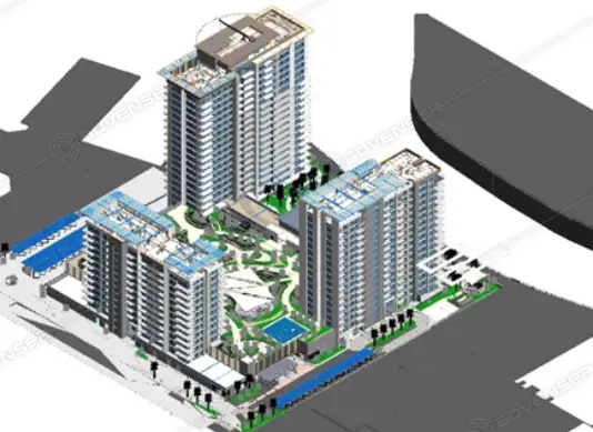 Architectural BIM Case Study – Residential Towers, UAE