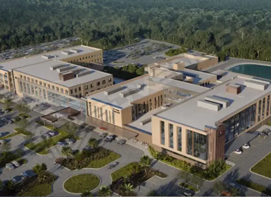Facade Detailing for Hospital Facility