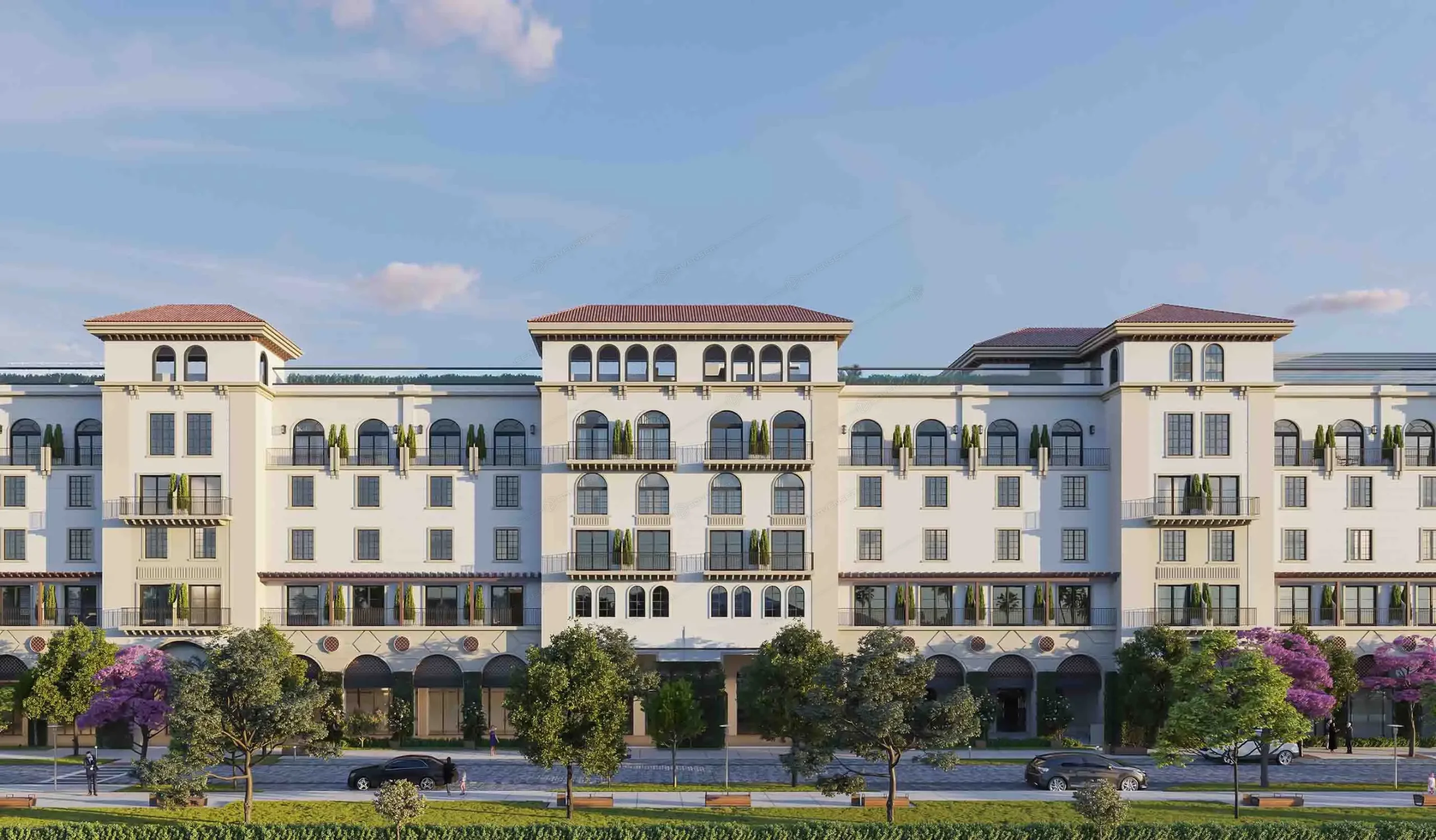 LOD 350 Structural Model of a Hotel Building