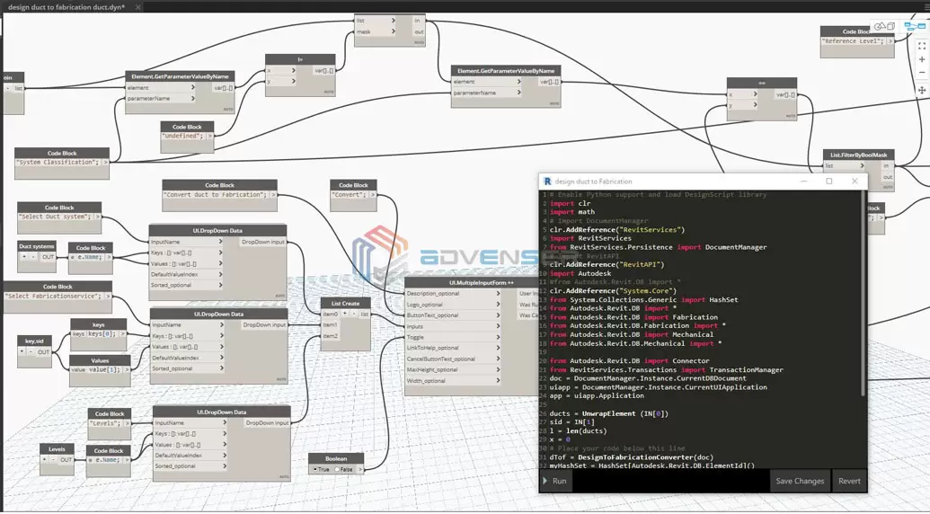 Dynamo for Revit MEP