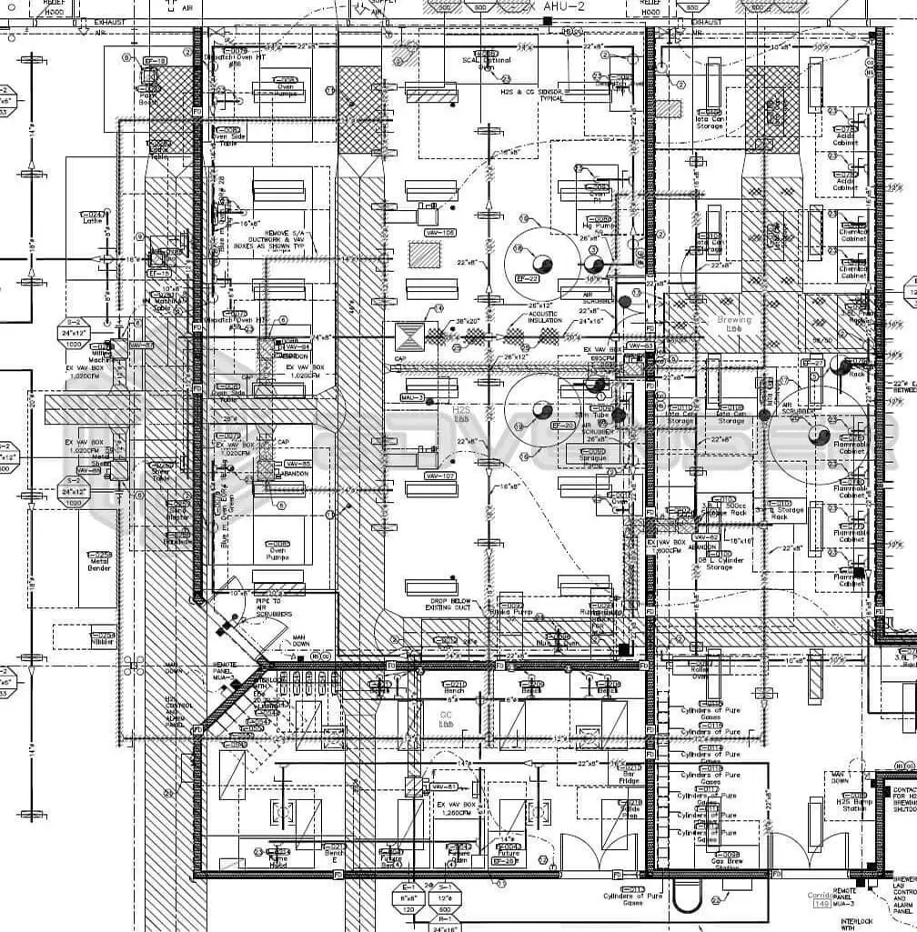 As-Built output drawing As-Built output drawing