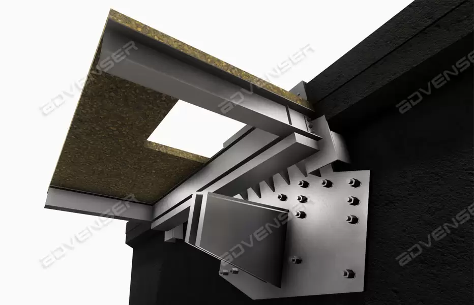 Structural steel bracket Steel bracket detailing