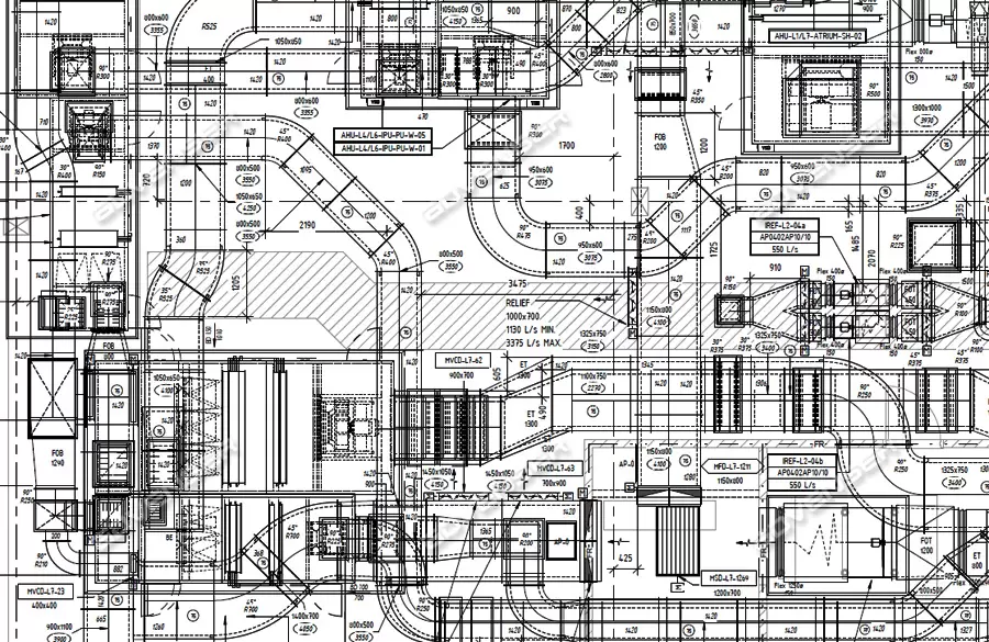HVAC Duct Shop Drawings HVAC Duct Shop Drawings