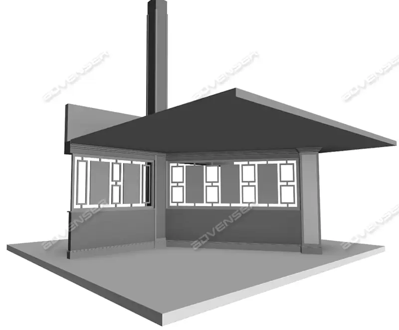 3D Model of a Lobby