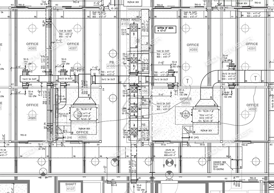 MEP 2D Drafting