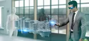 New Normal Futuristic Technology in smart automation industrial concept using artificial intelligence, machine learning