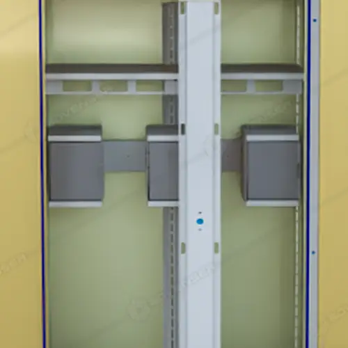3D Mechanical CAD model of a locker elements