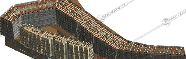 architectural-BIM-model By Advenser architectural bim