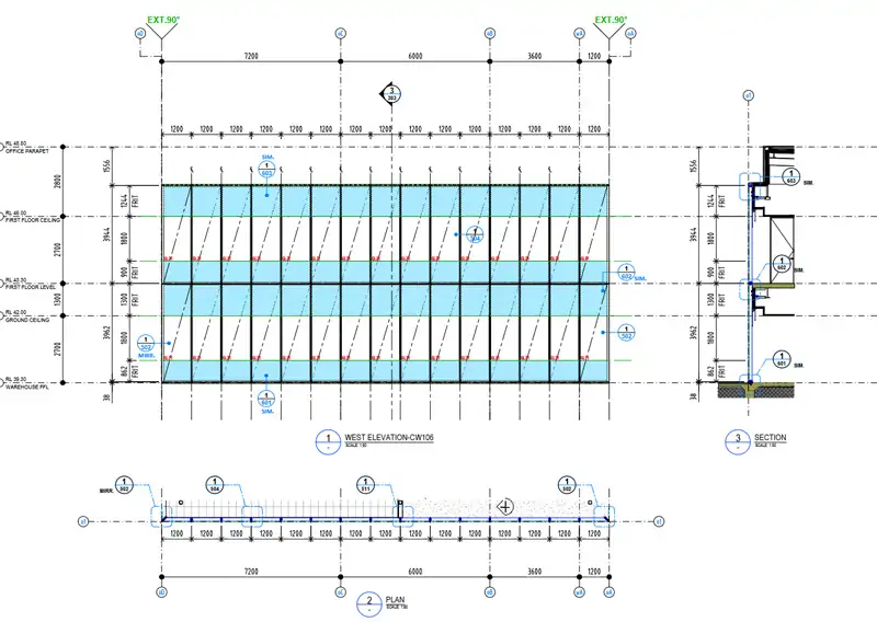 Glazing Shop Drawings