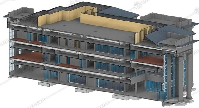 Richmond Data Center Architectural BIM for University Dental School Building Project